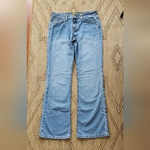 US Polo Assn Women's 11/12 Flare Stone wash Jeans